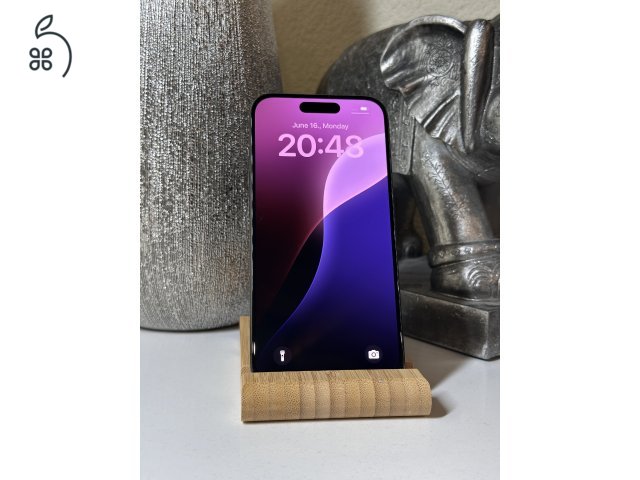iPhone 15 Pro 256GB Fekete, Független - Garancia, Számla