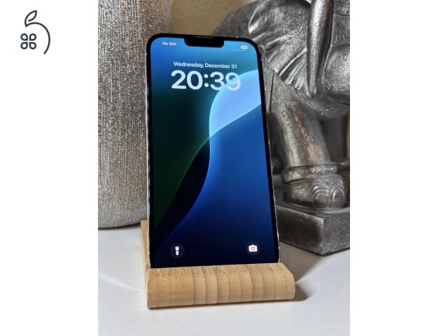 Iphone 13 Pro Max 128GB Fehér, Független - Garancia, Számla