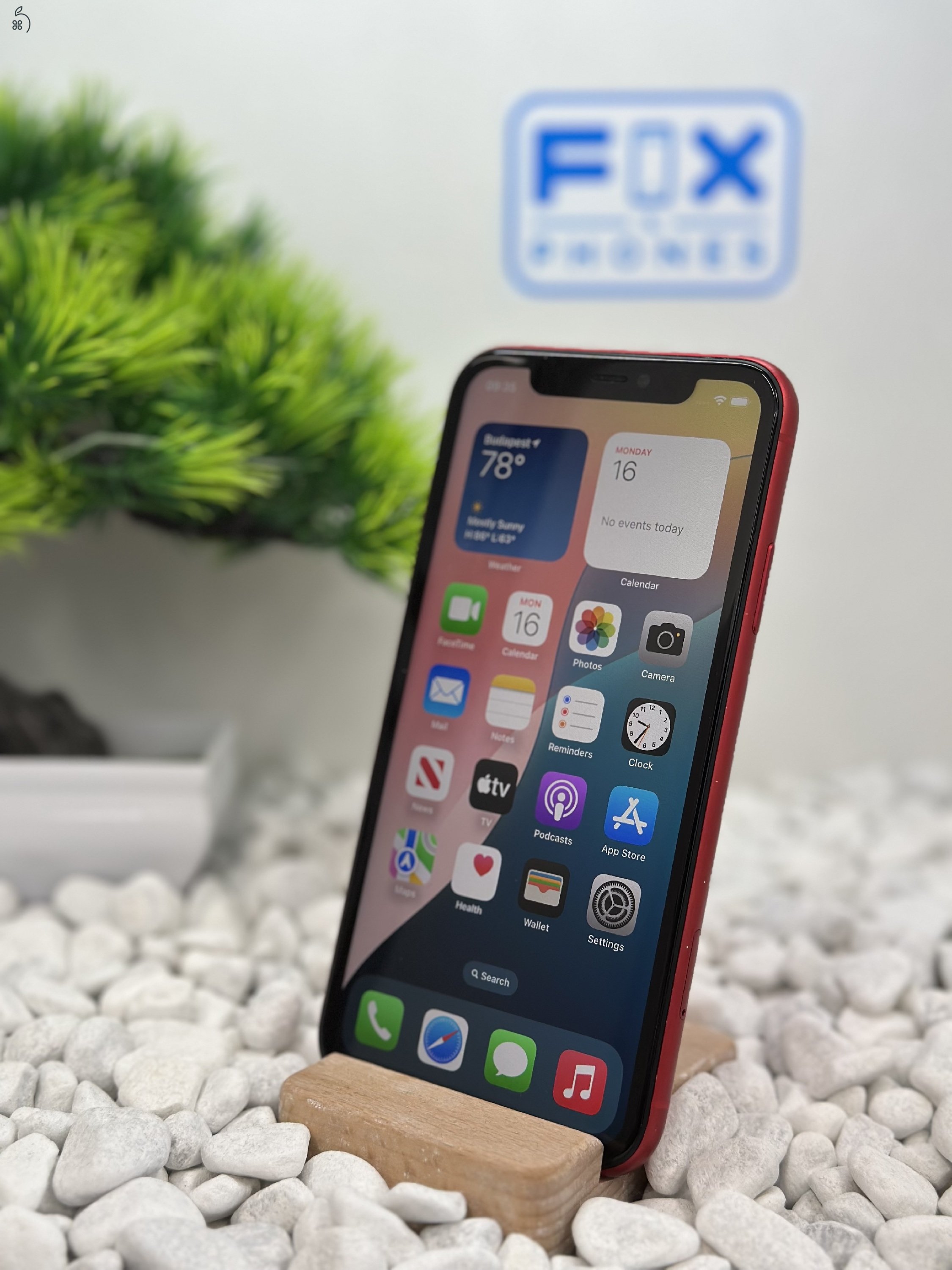 iPhone 11 128GB Független 100% akkumulátor Újszerű állapot