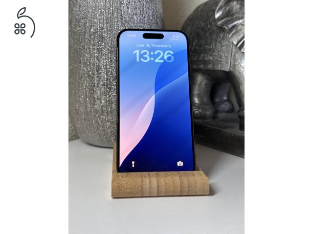 iPhone 15 Pro 128GB Kék, Független - Garancia, Számla