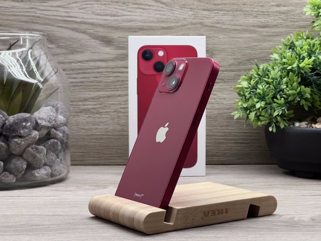 iPhone 13 Mini Red 128GB 2 ÉV Garanciával Számlával Aksi 100%
