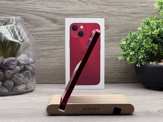 iPhone 13 Mini Red 128GB 2 ÉV Garanciával Számlával Aksi 100%