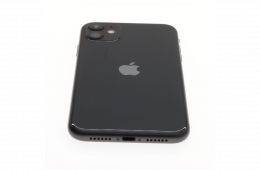 !! 1 ÉV GARANCIA !! Apple iPhone 11 64 GB Black 100%