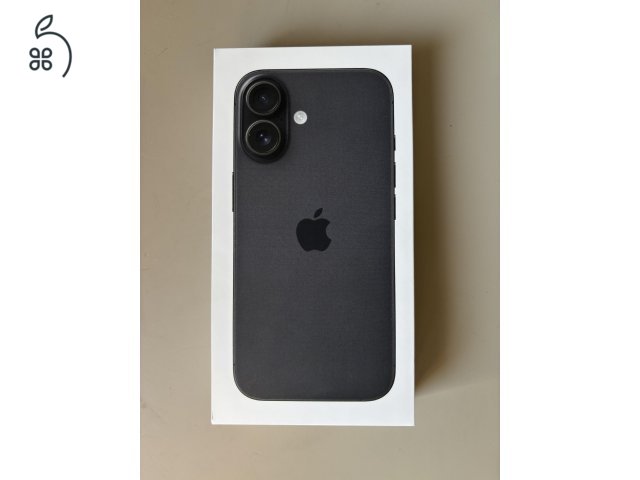 iPhone 16, bontatlan, fekete 128GB, 1 év ganaciával (iStyle)