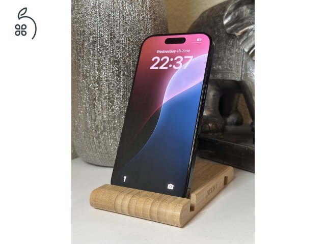  iPhone 16 Pro 512GB Fekete, Független - Garancia, Számla 
