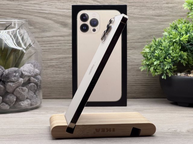 Hibátlan iPhone 13 Pro Max Gold 128GB 2 ÉV Garanciával Számlával Aksi 100%