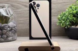 Hibátlan iPhone 13 Pro Max Gold 128GB 2 ÉV Garanciával Számlával Aksi 100%