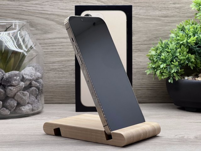 Hibátlan iPhone 13 Pro Max Gold 128GB 2 ÉV Garanciával Számlával Aksi 100%