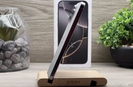Hibátlan iPhone 16 Pro Max Natural Titanium 256GB 2 ÉV Garanciával Számlával Aksi 100%