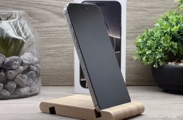 Hibátlan iPhone 16 Pro Max Natural Titanium 256GB 2 ÉV Garanciával Számlával Aksi 100%