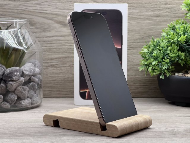 Hibátlan iPhone 16 Pro Max Desert Titanium 256GB 2 ÉV Garanciával Számlával Aksi 100%