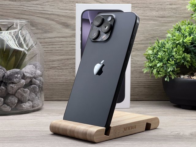 Hibátlan iPhone 16 Pro Max Black Titanium 256GB 2 ÉV Garanciával Számlával Aksi 100%