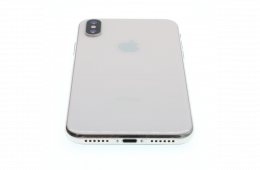 !! 1 ÉV GARANCIA !! Apple iPhone X 64 GB Silver 100%