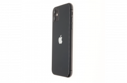 !! 1 ÉV GARANCIA !! Apple iPhone 11 64 GB Black 100%