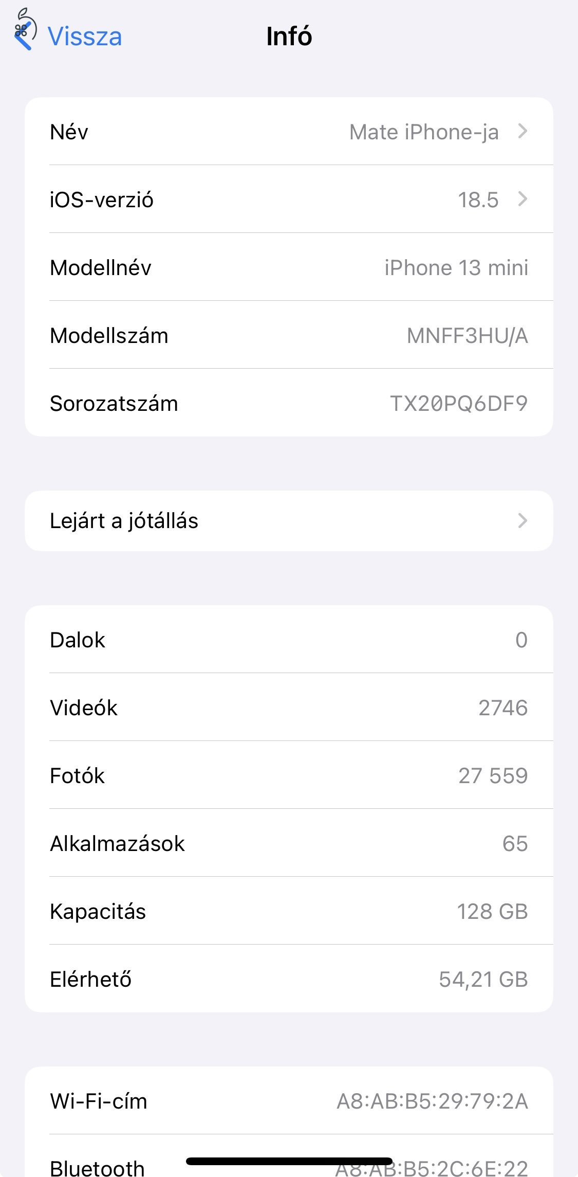 iPhone 13 mini green 128GB