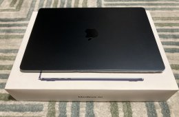 MacBook AIR 15,3” M3 CHIP! 8GB/256GB magyar! Akku 95%! Gyönyörű!