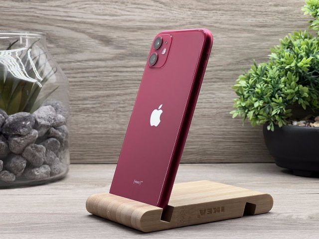 Hibátlan iPhone 11 Red 128GB 2 ÉV Garanciával Számlával Aksi 100%