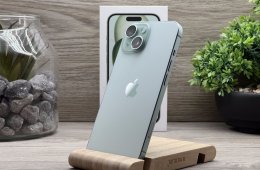 Hibátlan iPhone 15 Green 128GB 2 ÉV Garanciával Számlával