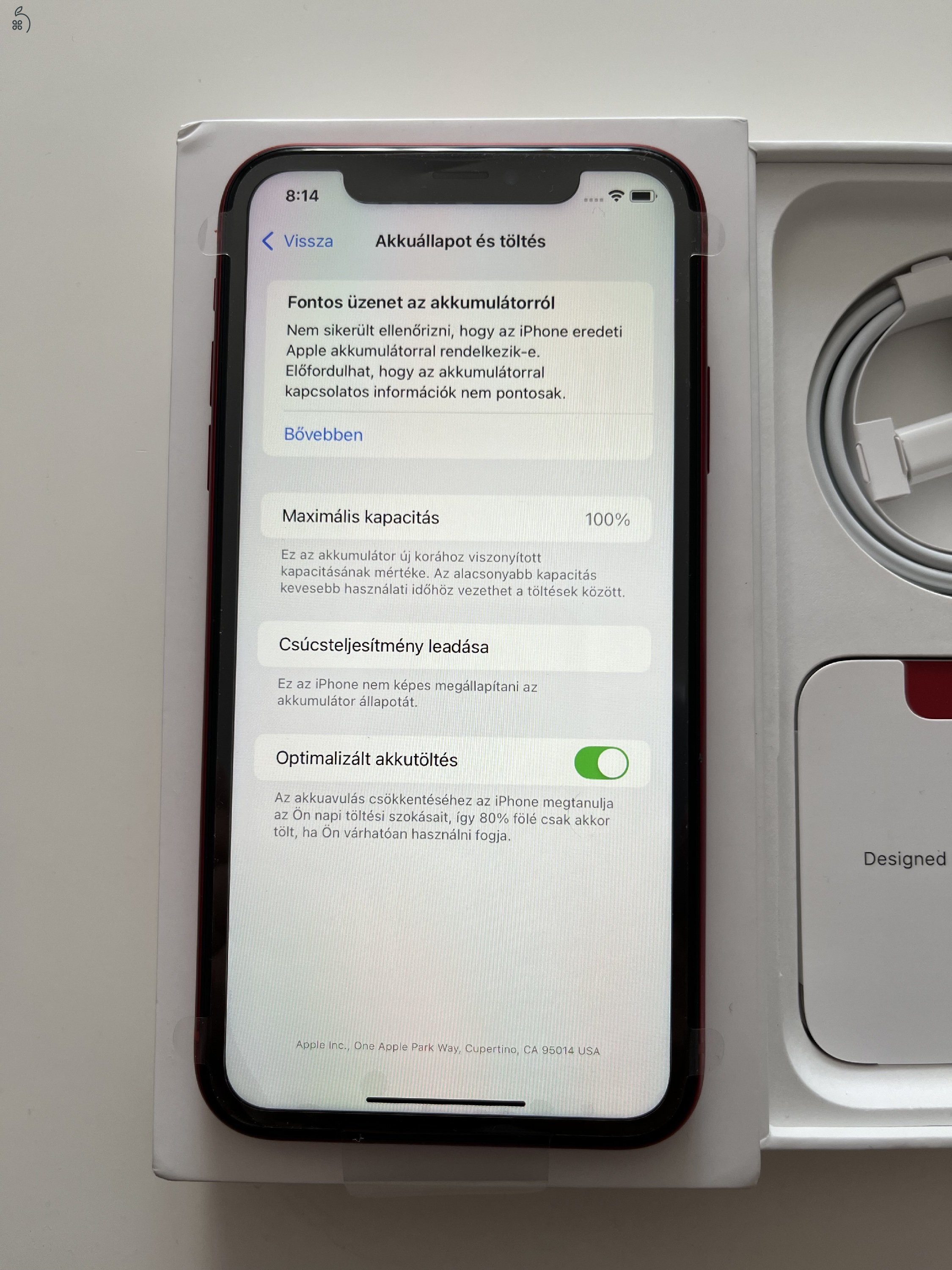 iPhone XR 64GB Új! Független. 