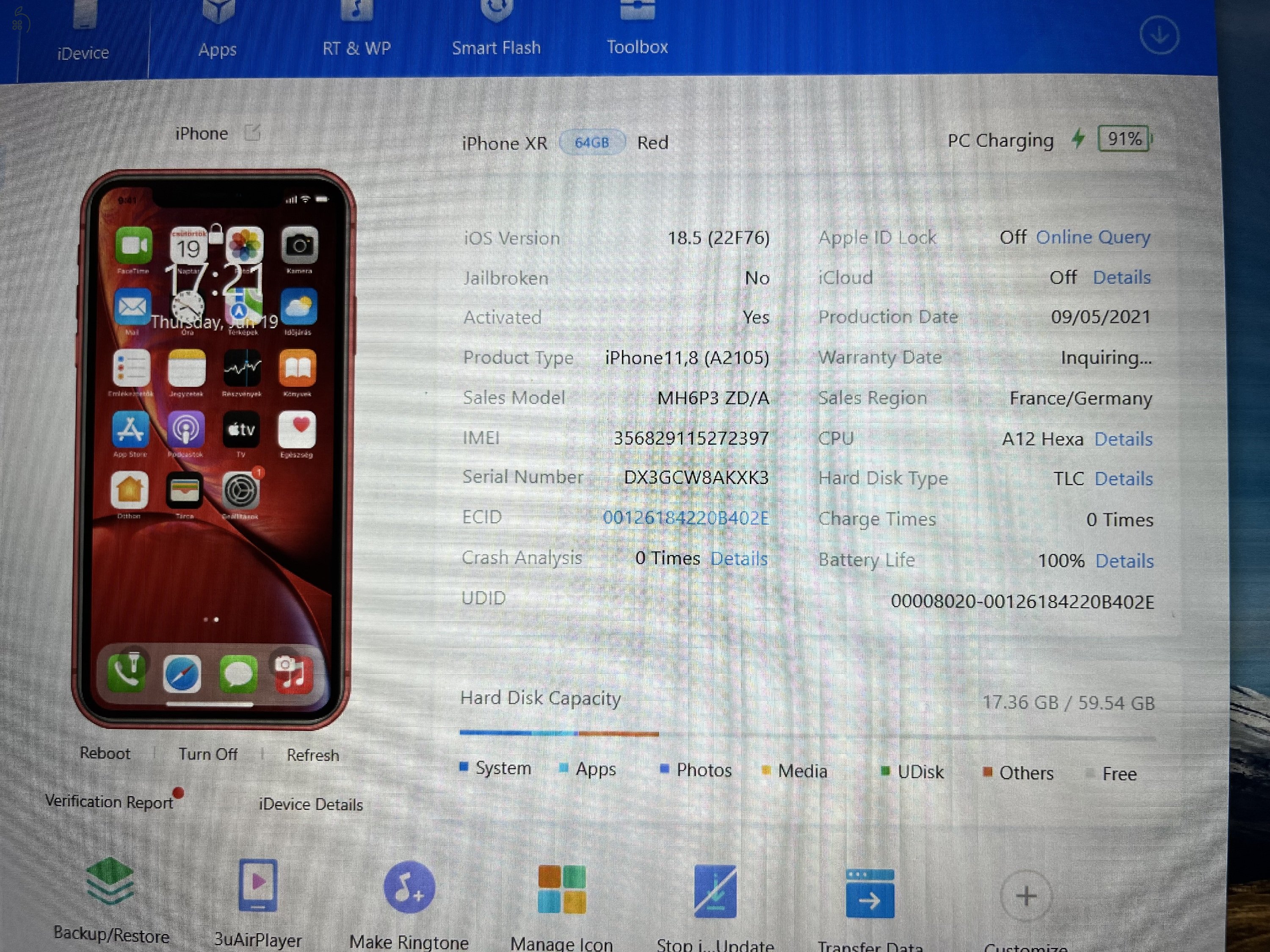 iPhone XR 64GB Új! Független. 