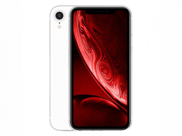 Apple iPhone XR 128Gb White nagyon jó garanciával üzletből