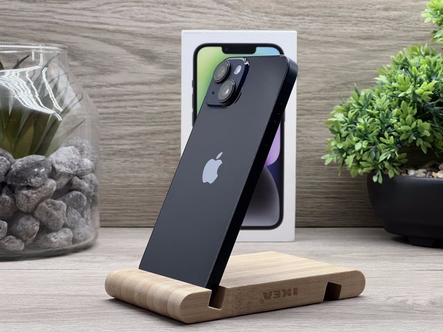 Hibátlan iPhone 14 Midnight 128GB 2 ÉV Garanciával Számlával Aksi 100%
