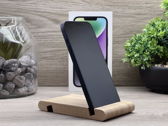 Hibátlan iPhone 14 Midnight 128GB 2 ÉV Garanciával Számlával Aksi 100%