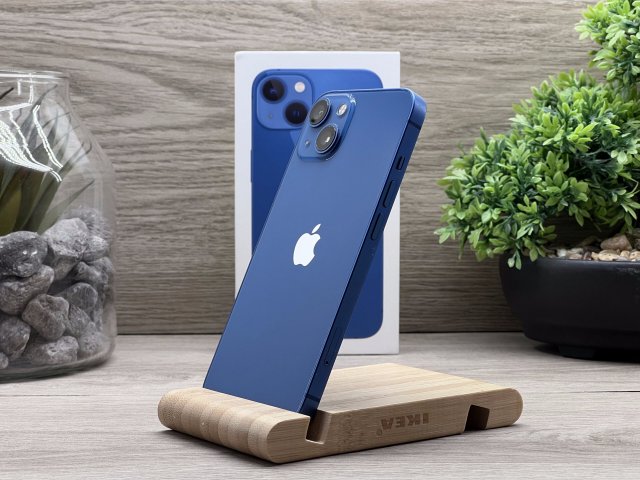 iPhone 13 Blue 128GB 2 ÉV Garanciával Számlával Aksi 92%
