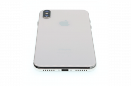 !! 1 ÉV GARANCIA !! Apple iPhone X 256 GB Silver 100%