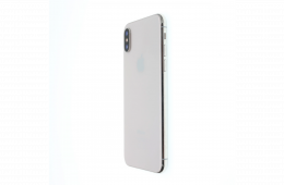 !! 1 ÉV GARANCIA !! Apple iPhone X 256 GB Silver 100%