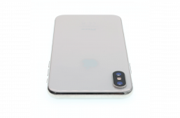 !! 1 ÉV GARANCIA !! Apple iPhone X 256 GB Silver 100%