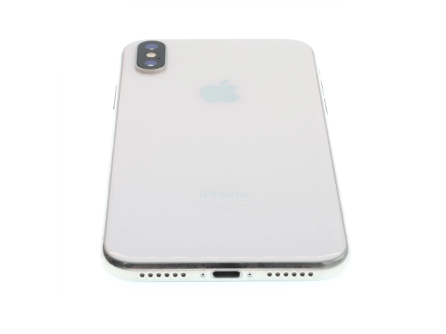 !! 1 ÉV GARANCIA !! Apple iPhone X 64 GB Silver 100%
