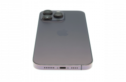 !! 1 ÉV GARANCIA !! Apple iPhone 14 Pro Max 128 GB Deep Purple 100%