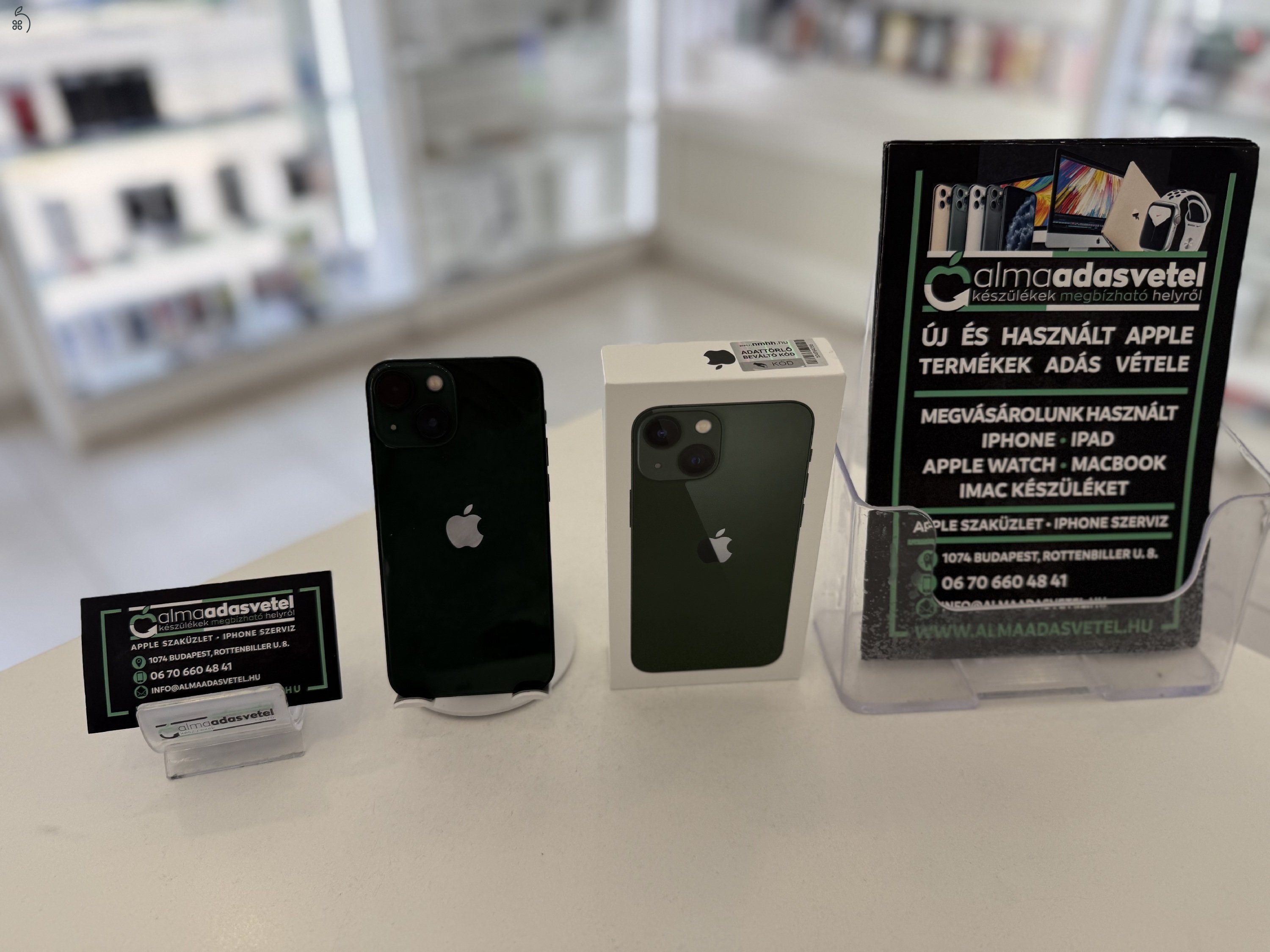 iPhone 13 Mini 128GB Független/1-3 hónap gar./Akku 84%/p4313