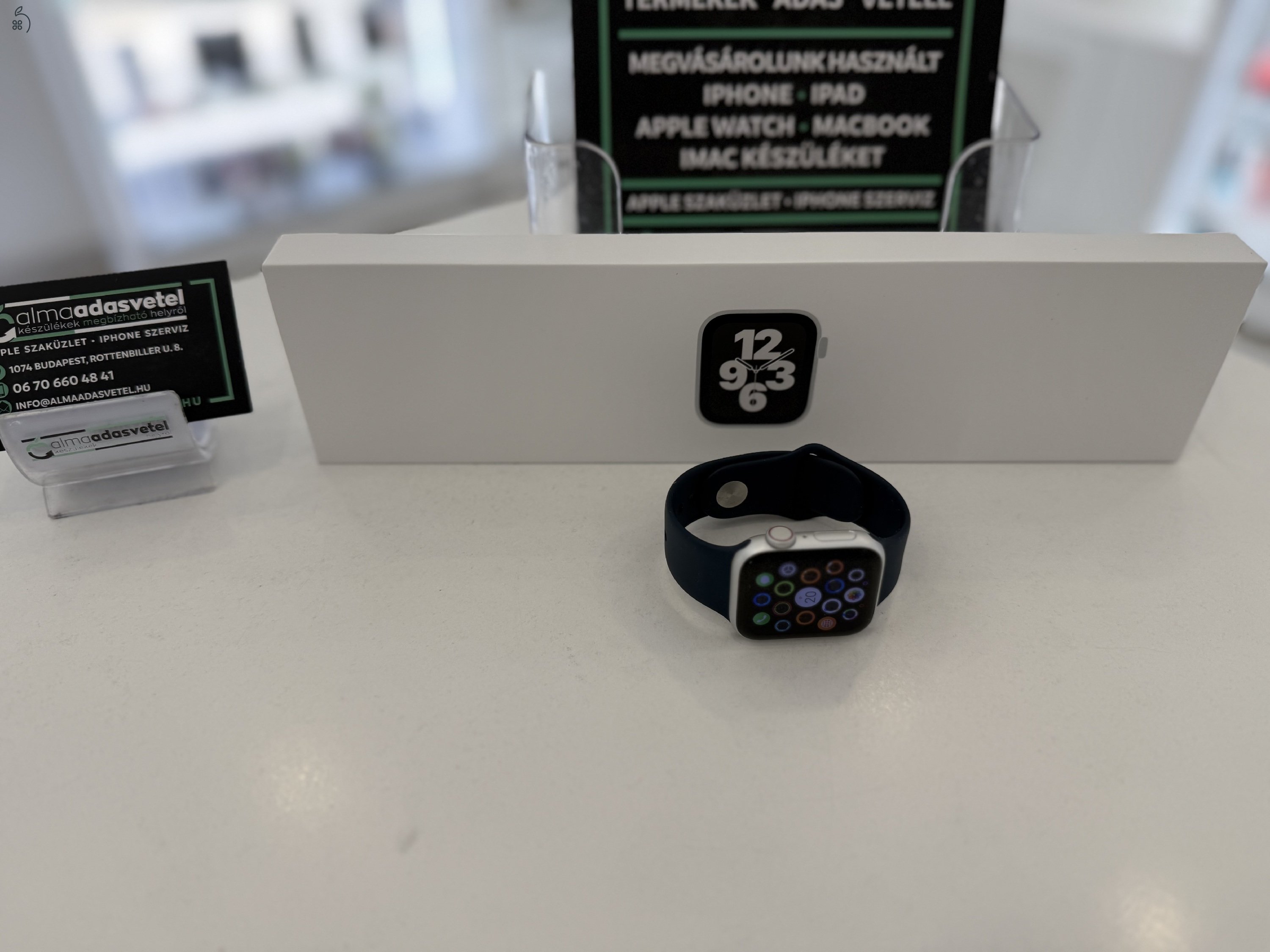 Apple Watch SE 1Gen. 40mm /1 hónap gar./Akku 84%/p4314