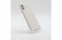 + Ajándékkal és 1 év garanciával! Felújított iPhone 11 128 GB White