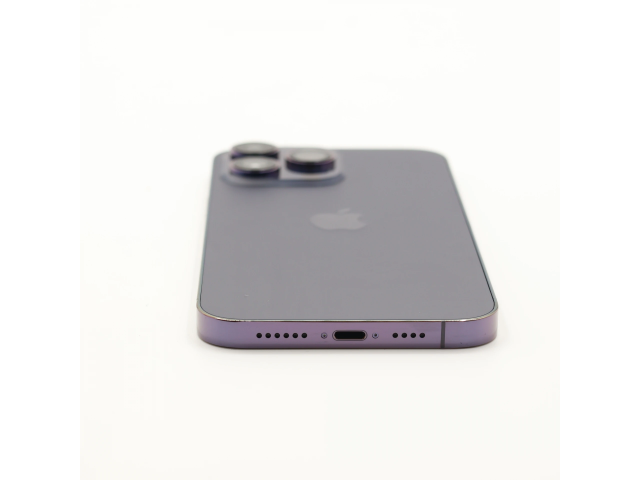 + Ajándékkal és 1 év garanciával! Felújított iPhone 14 Pro Max 128 GB Deep Purple