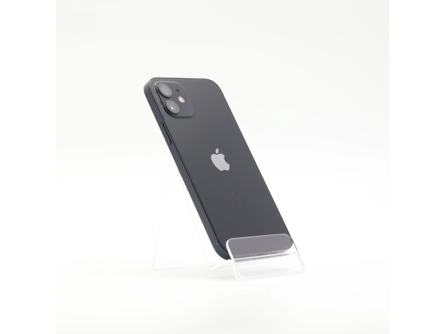 + Ajándékkal és 1 év garanciával! Felújított iPhone 12 64 GB Black