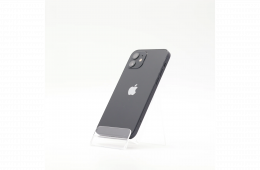 + Ajándékkal és 1 év garanciával! Felújított iPhone 12 64 GB Black