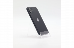 + Ajándékkal és 1 év garanciával! Felújított iPhone 12 128 GB Black