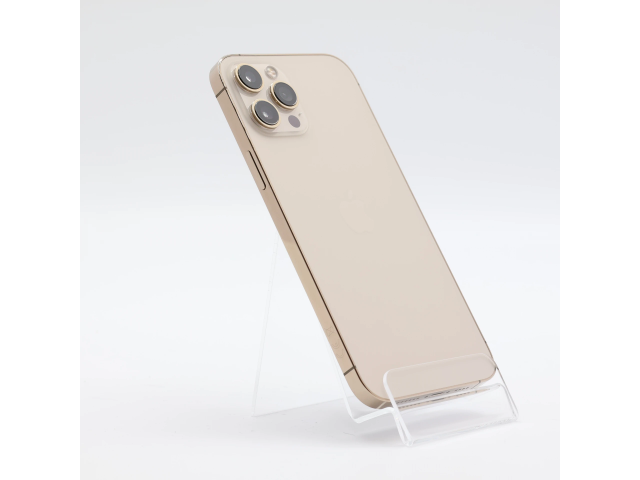 + Ajándékkal és 1 év garanciával! Felújított iPhone 12 Pro Max 128 GB Gold