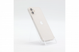 + Ajándékkal és 1 év garanciával! Felújított iPhone 12 128 GB White