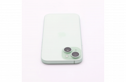 + Ajándékkal és 1 év garanciával! Felújított iPhone 15 256 GB Green