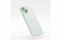 + Ajándékkal és 1 év garanciával! Felújított iPhone 15 256 GB Green