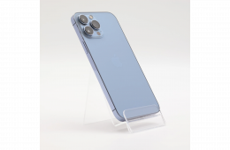 + Ajándékkal és 1 év garanciával! Felújított iPhone 13 Pro Max 256 GB Sierra Blue