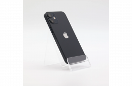 + Ajándékkal és 1 év garanciával! Felújított iPhone 12 Mini 64 GB Black