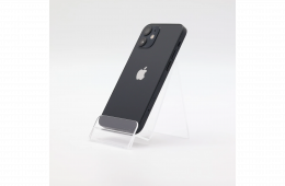 + Ajándékkal és 1 év garanciával! Felújított iPhone 12 Mini 64 GB Black