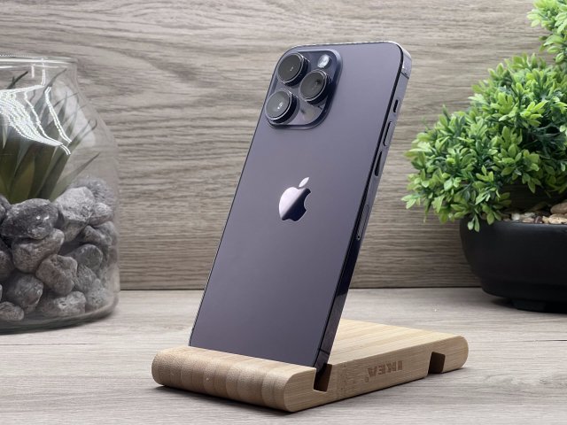 iPhone 14 Pro Max Deep Purple 128GB 2 ÉV Garanciával Számlával 91% Akku