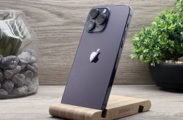 iPhone 14 Pro Max Deep Purple 128GB 2 ÉV Garanciával Számlával 91% Akku