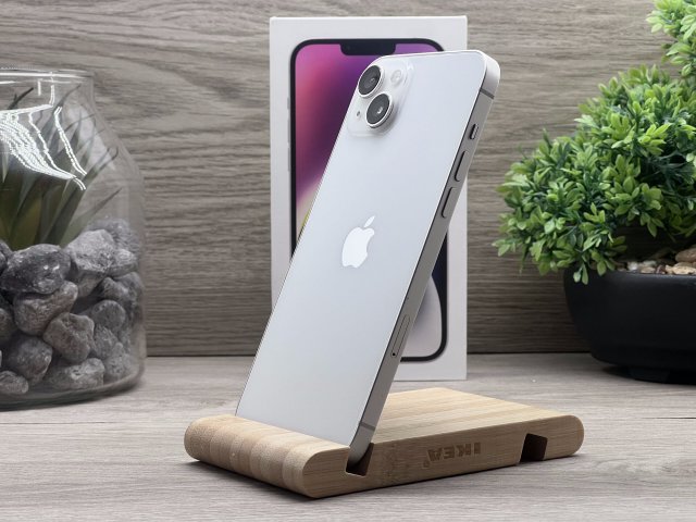 iPhone 14 Plus Starlight 256GB 2 ÉV Garanciával Számlával 92% Akku